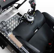 Helicopter simulator cockpit